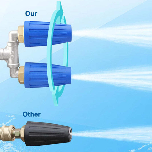 Stainless Steel Turbo Nozzle  – Perfect for terraces, cars, and facades