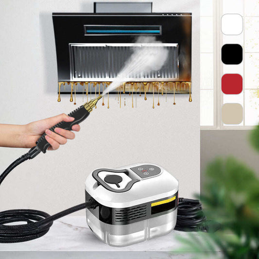 Handheld Steam Cleaner – 105°C High Temp, 6-Level Adjustable Steam & 9 Accessories