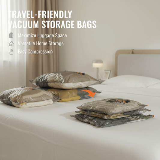 Must-Have Travel Vacuum Storage Bags—Save Up to 75% Space in Your Luggage!